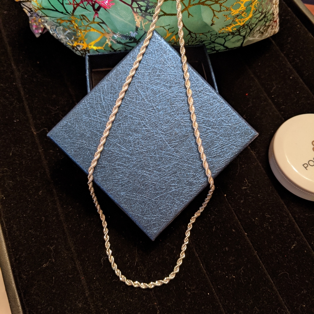 Silver Rope Chain